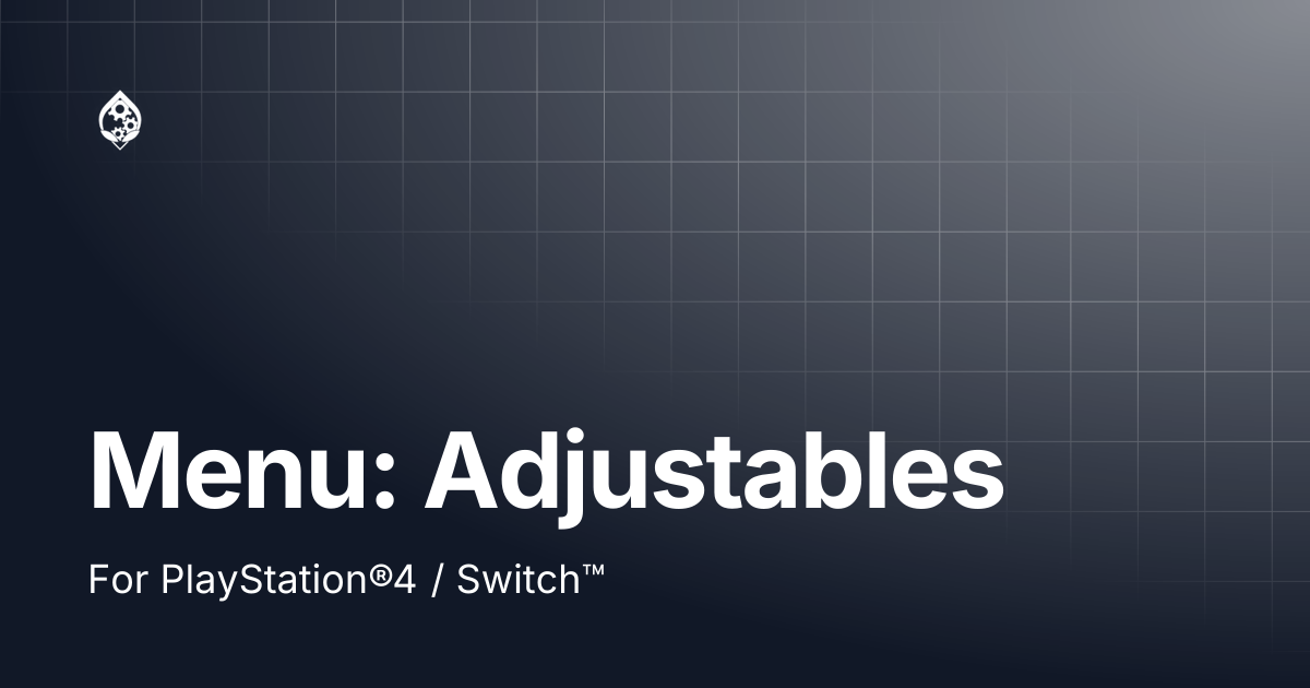 Menu: Adjustables | STRIKEPACK™ NEW EXPERIENCE | STRIKEPACK™
