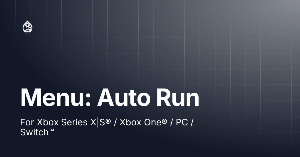 Menu: Auto Run | STRIKEPACK™ NEW EXPERIENCE | STRIKEPACK™