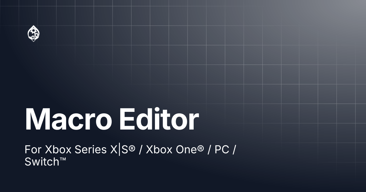 Macro Editor | STRIKEPACK™ NEW EXPERIENCE | STRIKEPACK™