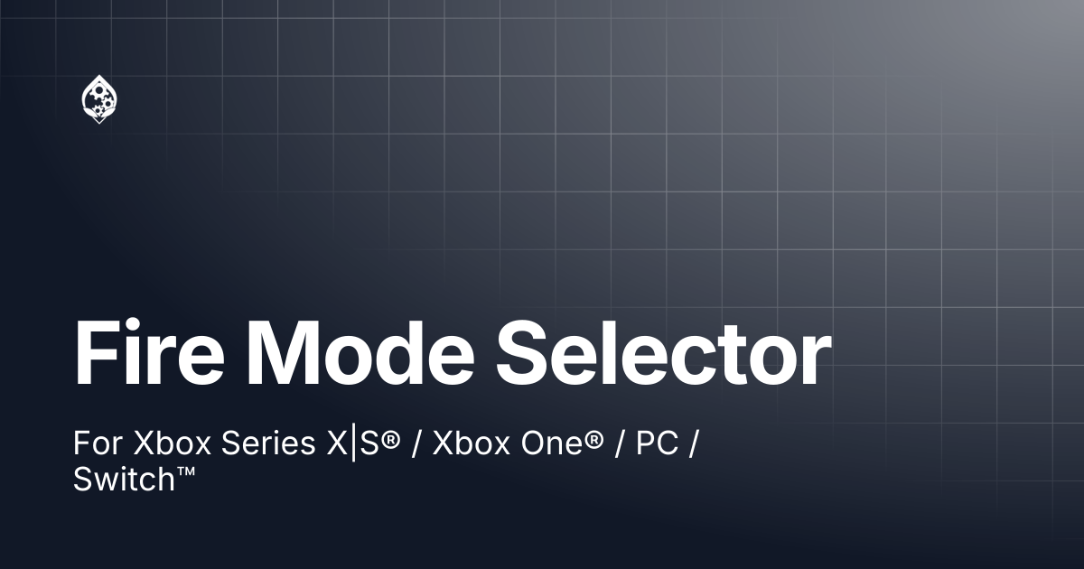 Fire Mode Selector | STRIKEPACK™ NEW EXPERIENCE | STRIKEPACK™