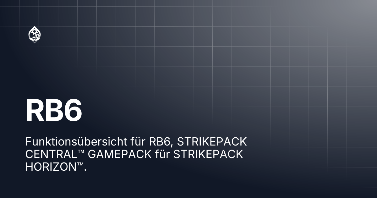 RB6 | STRIKEPACK HORIZON™ (DE) | STRIKEPACK™