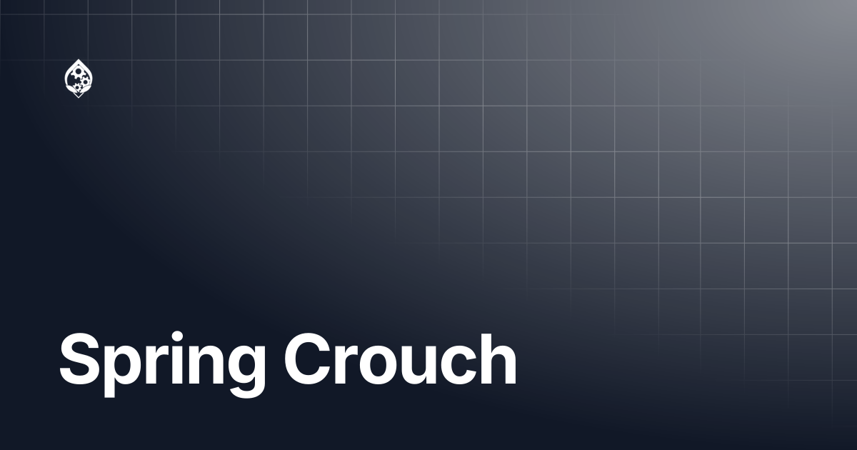Spring Crouch | STRIKEPACK HORIZON™ | STRIKEPACK™